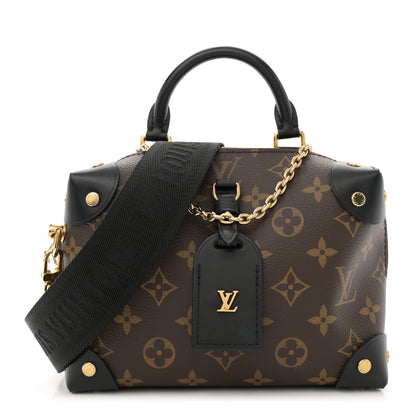 Louis Vuitton Monogram Petite Malle Souple Black 1 of 10
