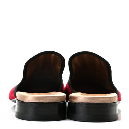 Gucci Velvet Mens Marmara Mules 8 Rosso 7 of 12