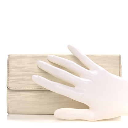 Louis Vuitton Epi Sarah Wallet Ivory 2 of 18