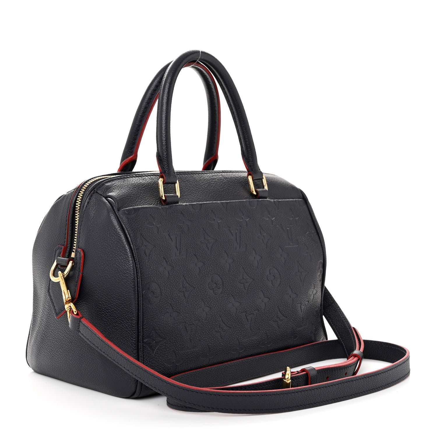 Louis Vuitton Empreinte Speedy Bandouliere 25 NM Marine Rouge 3 of 10