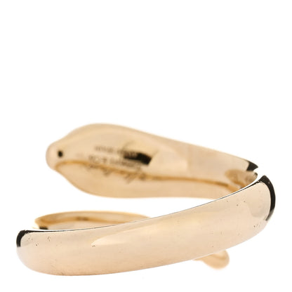 Tiffany 18K Yellow Gold Elsa Peretti Snake Ring 50 5.5 3 of 4