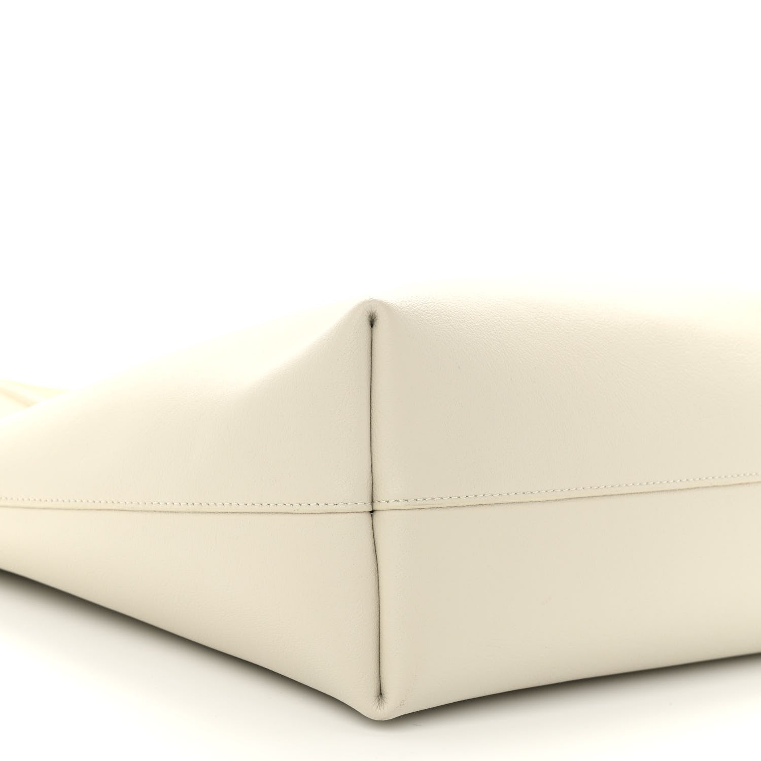 Saint Laurent Calfskin Large Shopping Tote Porcellana 10 of 15
