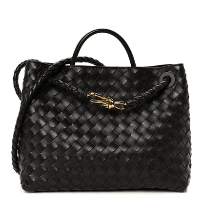 Bottega Veneta Nappa Intrecciato Medium Andiamo Shoulder Bag Fondant 1 of 9
