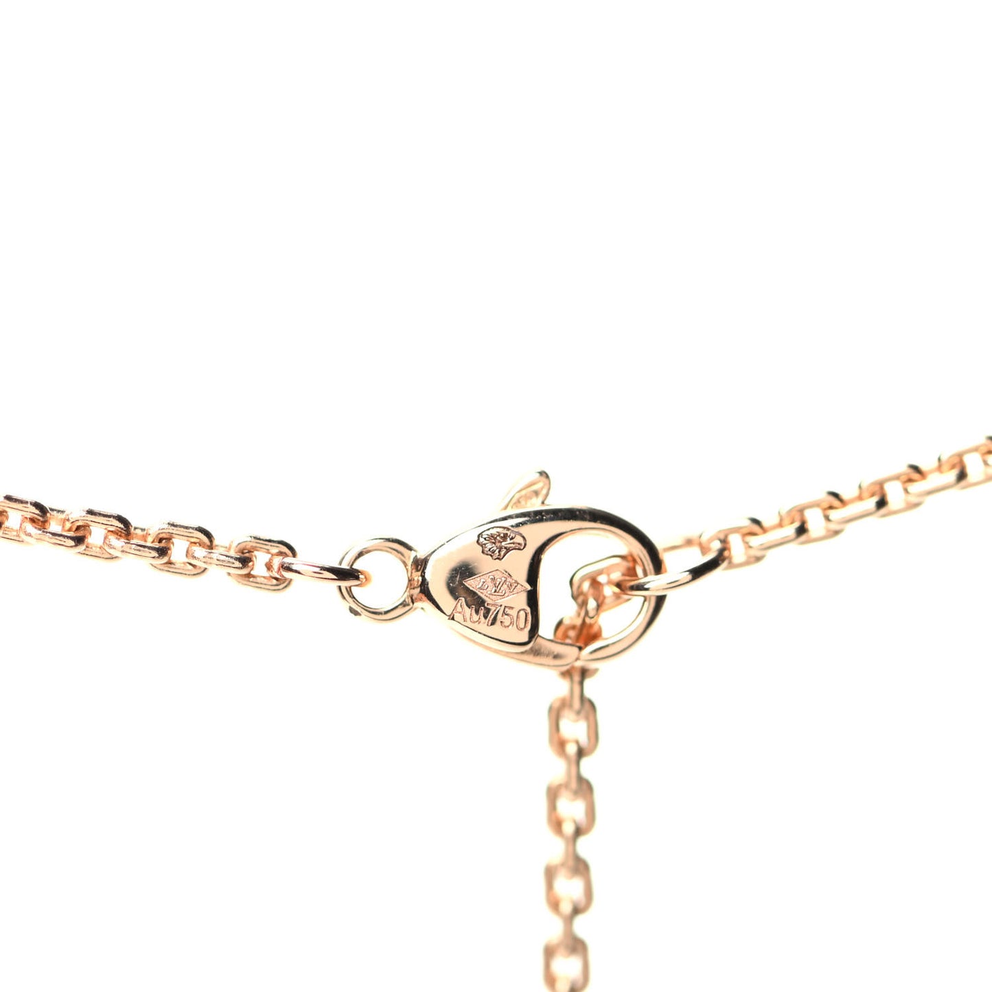 18K Yellow White Rose Gold Diamond Idylle Blossom Y Pendant Necklace