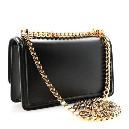 Burberry Calfskin Crystal Small TB Bag Black 3 of 9