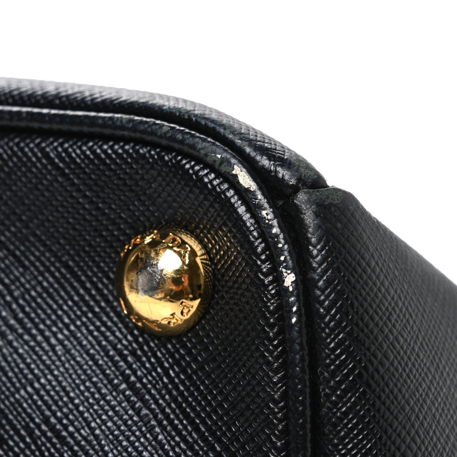 Prada Saffiano Large Galleria Double Zip Tote Black 11 of 11