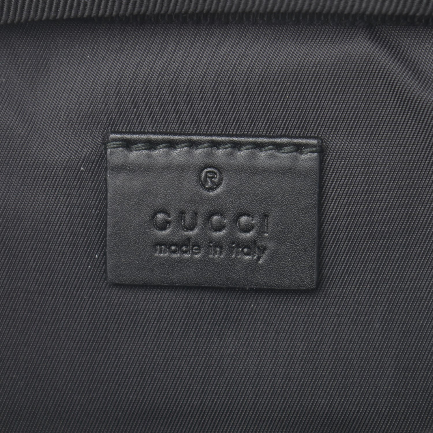 Gucci GG Supreme Monogram Web Belt Bag Black 7 of 13