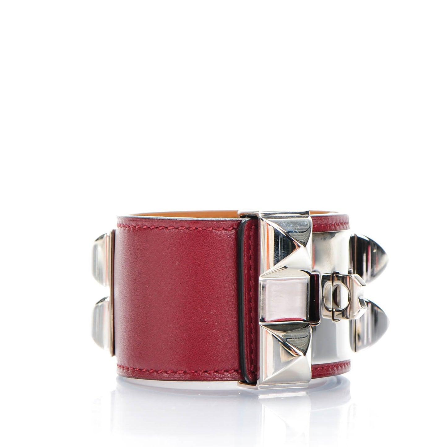 Tadelakt Collier De Chien CDC Bracelet S Rouge H
