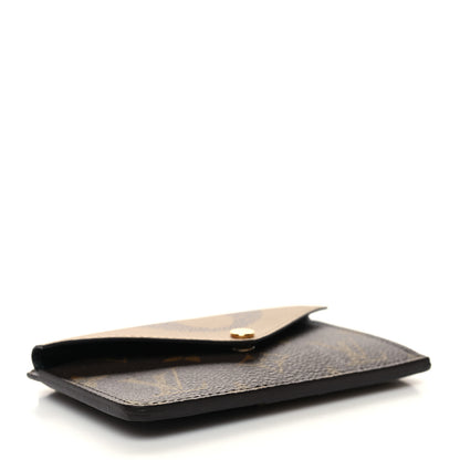 Louis Vuitton Reverse Monogram Recto Verso Card Holder Brown 4 of 8