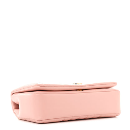 Burberry Lambskin Quilted Small Lola Bag Dusty Pink 4 of 11