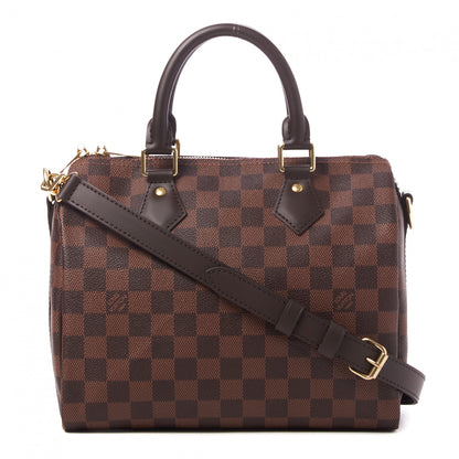 Louis Vuitton Damier Ebene Speedy Bandouliere 25 1 of 7