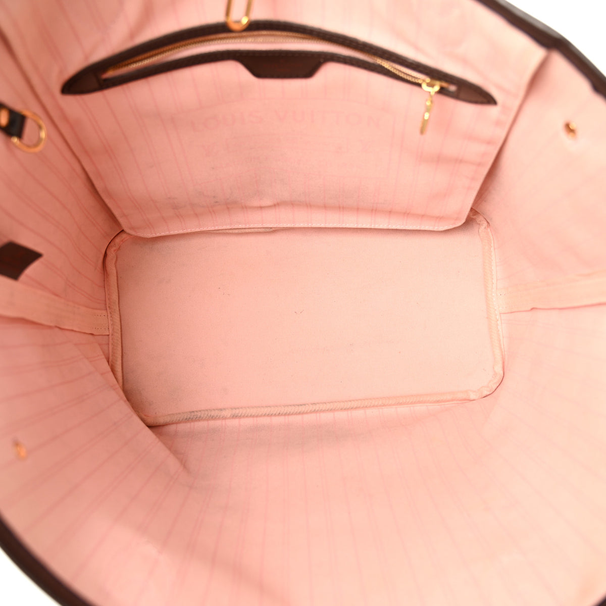 Damier Ebene Neo Neverfull MM Rose Ballerine