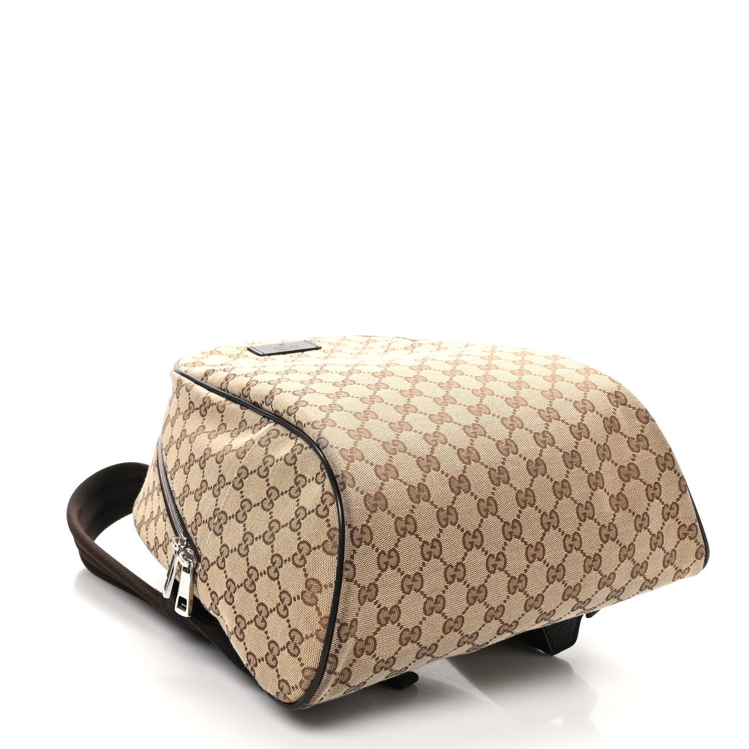 Gucci Monogram Travel Backpack Dark Brown 4 of 10