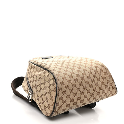 Gucci Monogram Travel Backpack Dark Brown 4 of 10