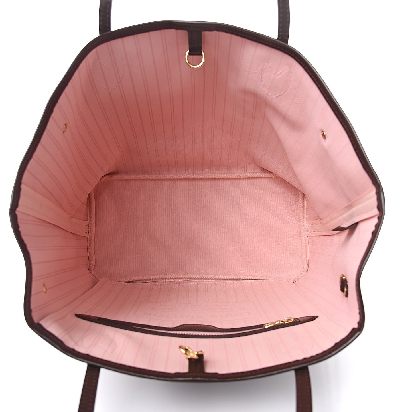 Damier Ebene Neo Neverfull MM Rose Ballerine