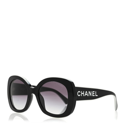 Chanel Acetate Sunglasses 71414A Black 1 of 8