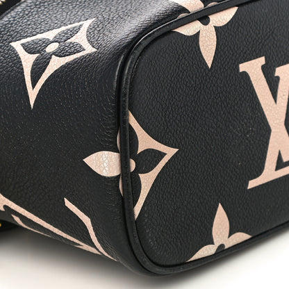 Louis Vuitton Empreinte Monogram Giant Vanity PM Black Beige 8 of 10