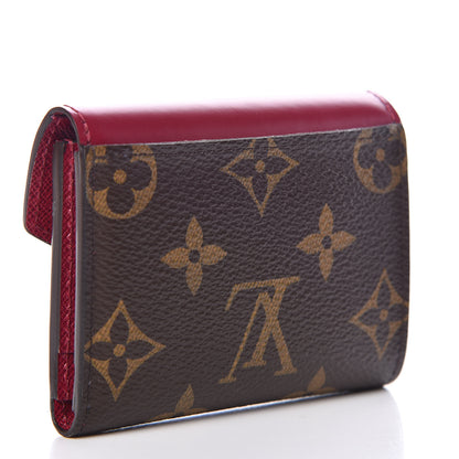 Louis Vuitton Monogram Zoe Wallet Fuchsia 3 of 7