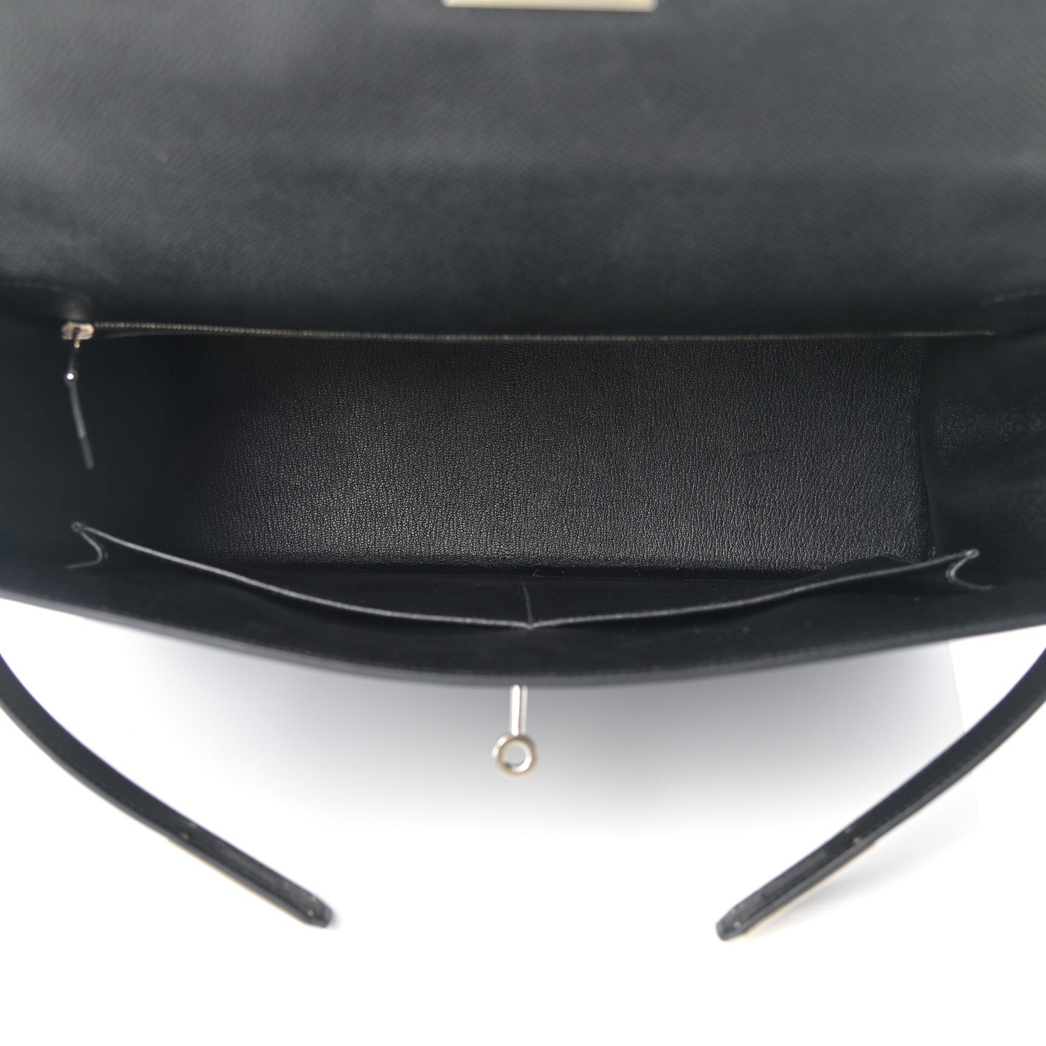 Hermes Epsom Kelly Sellier 40 Black 5 of 11