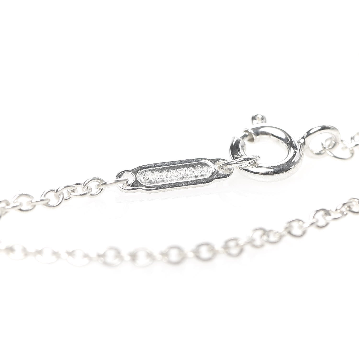 Tiffany Sterling Silver T Two Single Chain Bracelet 4 of 6