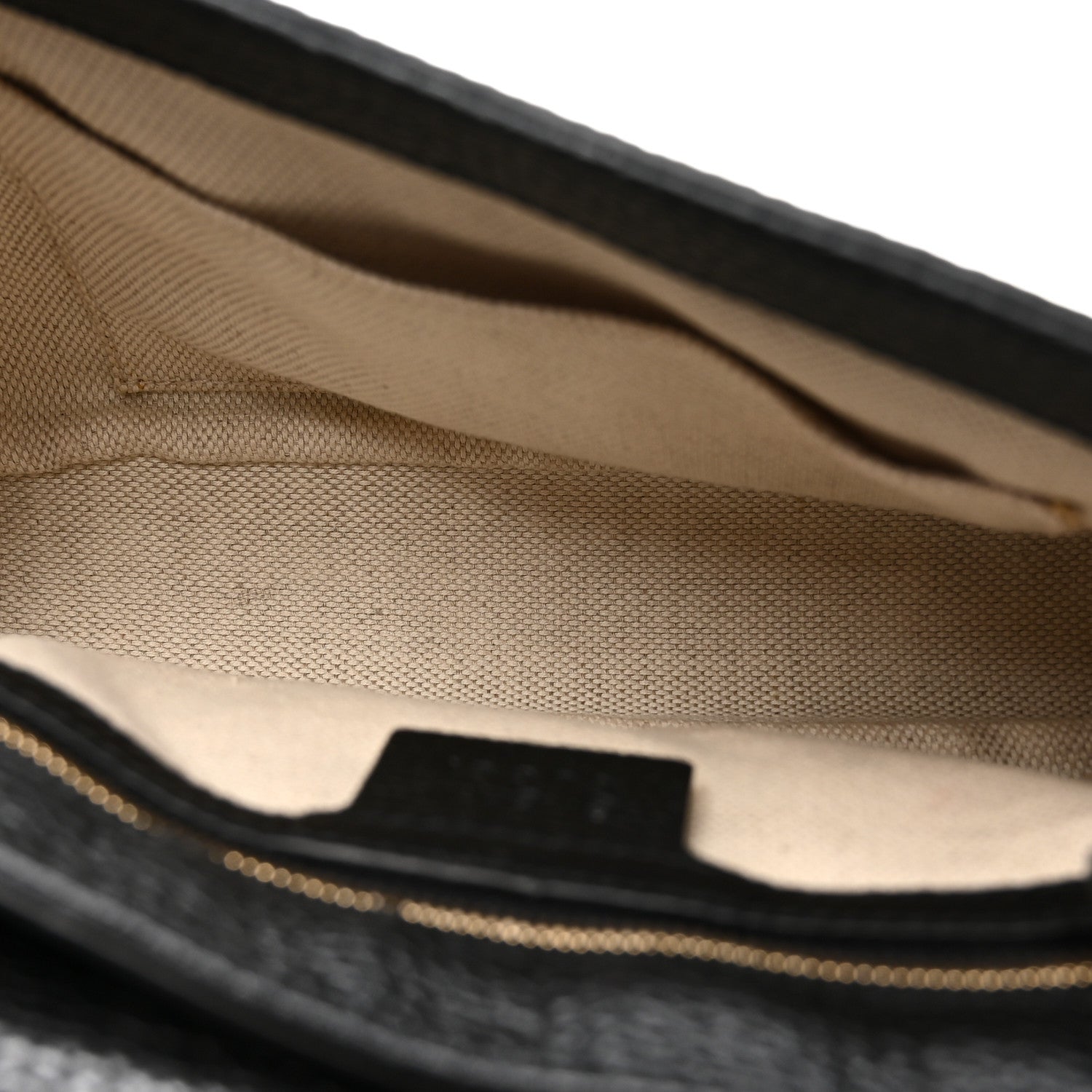 Gucci Pebbled Calfskin Medium Soho Flap Crossbody Black 5 of 10