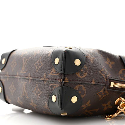 Louis Vuitton Monogram Petite Malle Souple Black 9 of 10