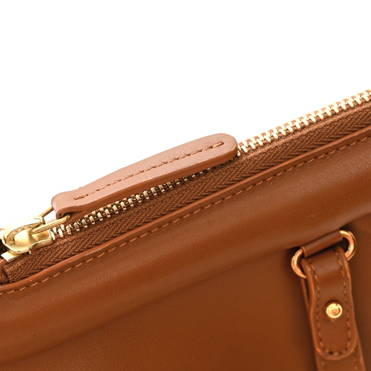 Mansur Gavriel Smooth Calfskin M Frame Bag Camel 15 of 15