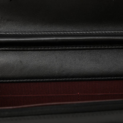 Chanel Lambskin Quilted Wallet On Chain WOC Black 12 of 15