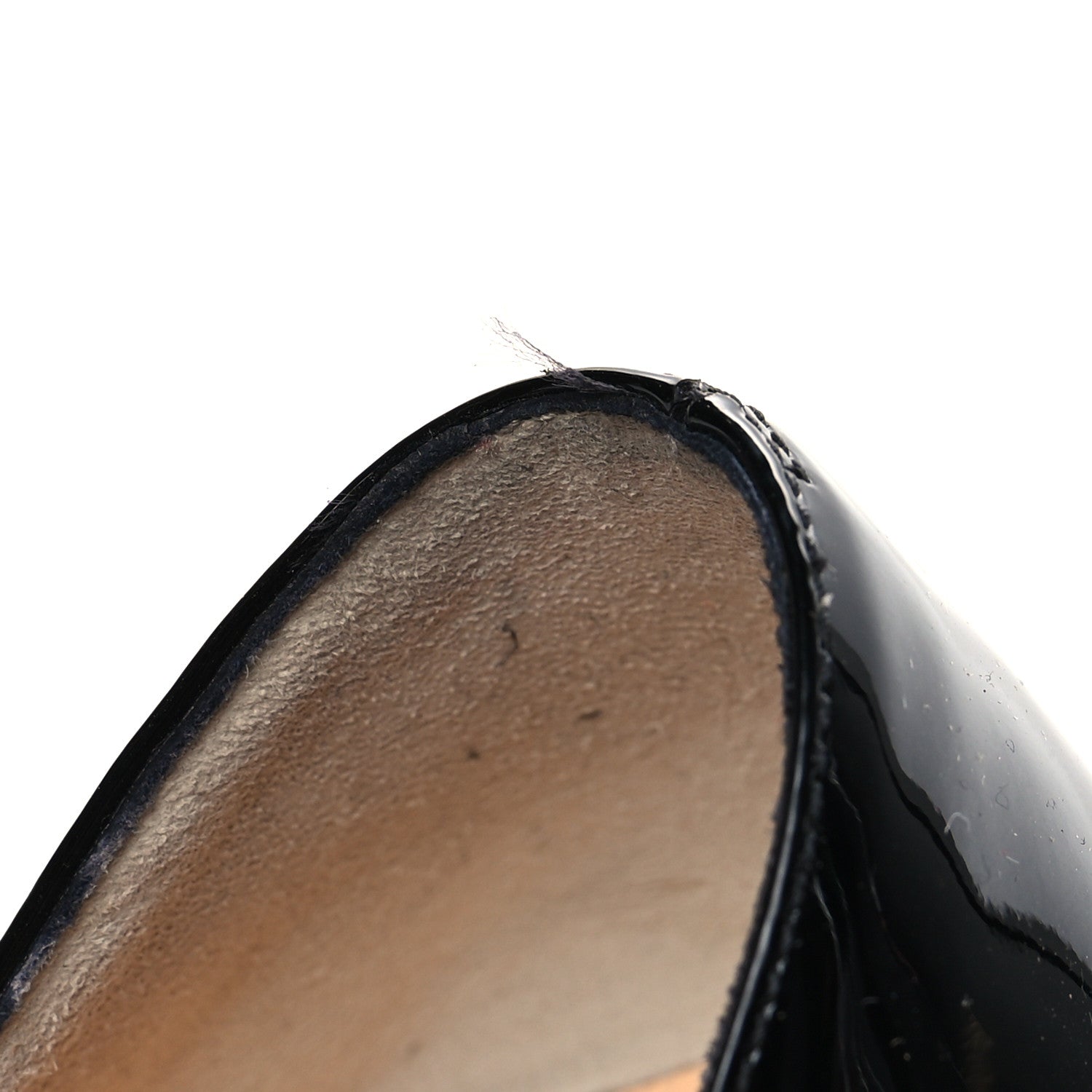 Christian Louboutin Patent Top Street 85 Mary Jane Pumps 39 Black 8 of 8