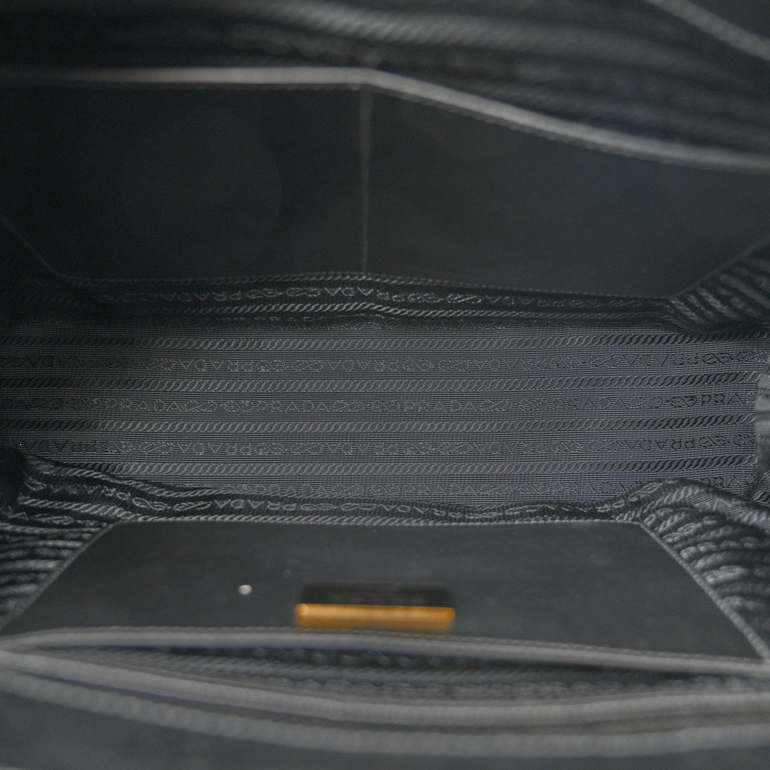 Prada Saffiano Lux Large Galleria Double Zip Tote Black 5 of 13