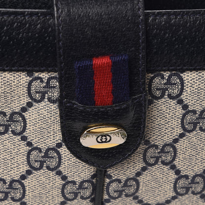 Gucci GG Plus Monogram Web Shoulder Bag Navy 13 of 13