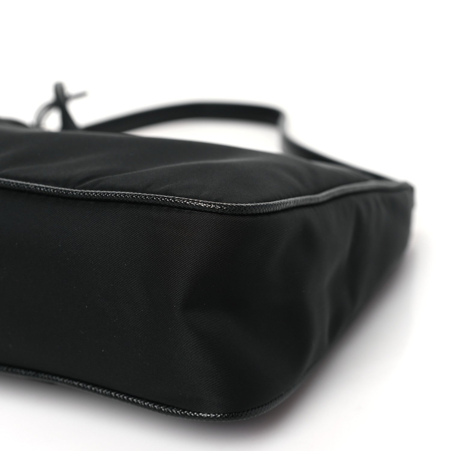 Prada Tessuto Nylon Saffiano Mini Re-Edition 2000 Bag Black 10 of 10