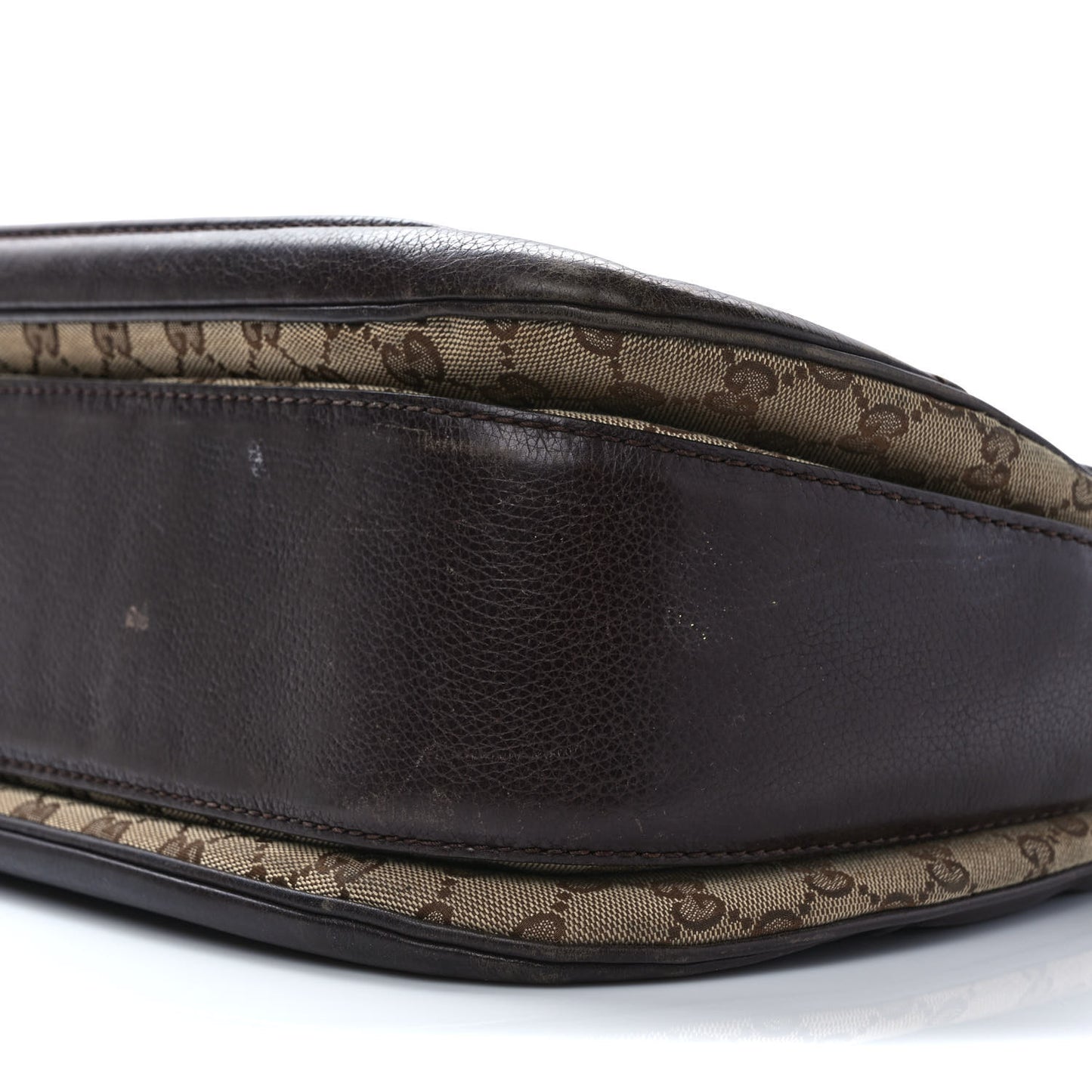 Monogram Large New Bamboo Top Handle Bag Brown