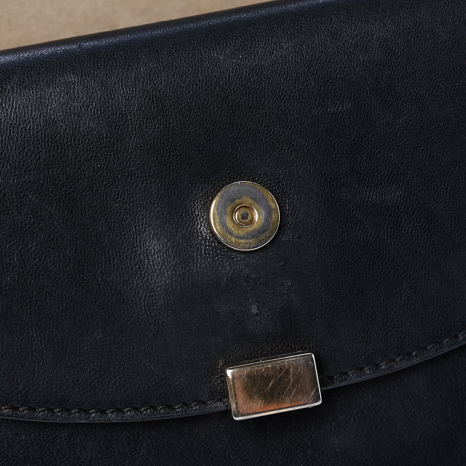 Chloe Calfskin Mini Georgia Crossbody Bag Black 14 of 16