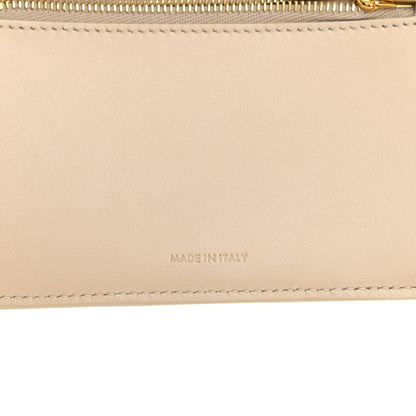Celine Grained Calfskin Medium Multifunction Strap Wallet Ivory Tan 7 of 7
