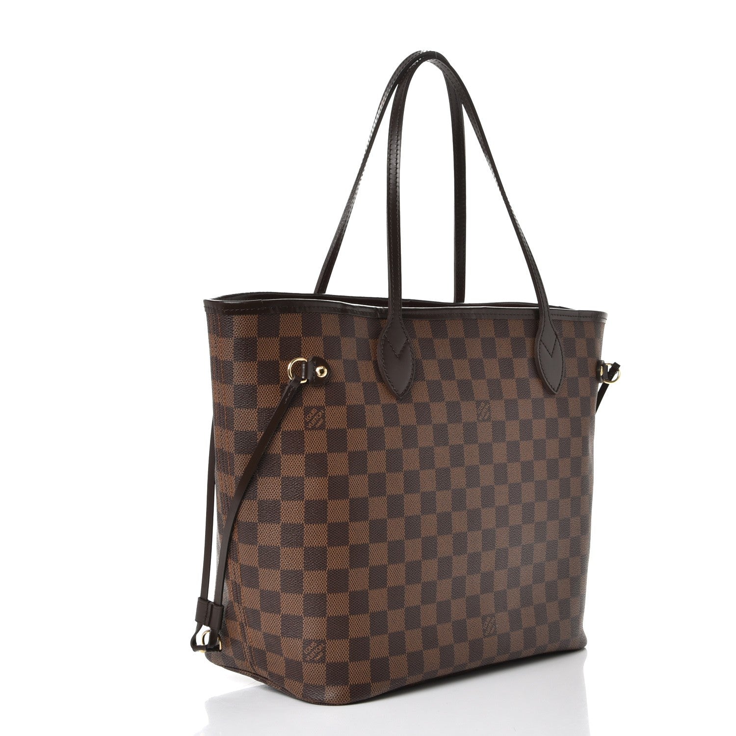 Louis Vuitton Damier Ebene Neverfull MM 3 of 9