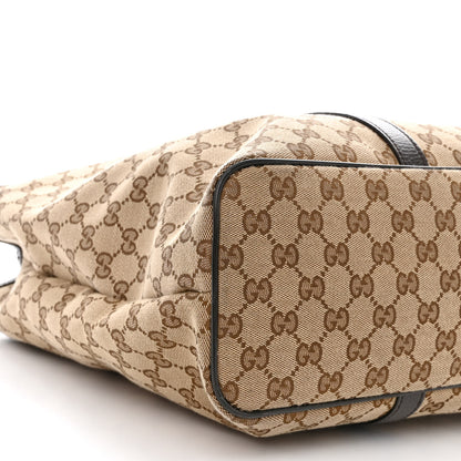 Gucci GG Monogram Large Joy Tote Bag Dark Brown 10 of 11