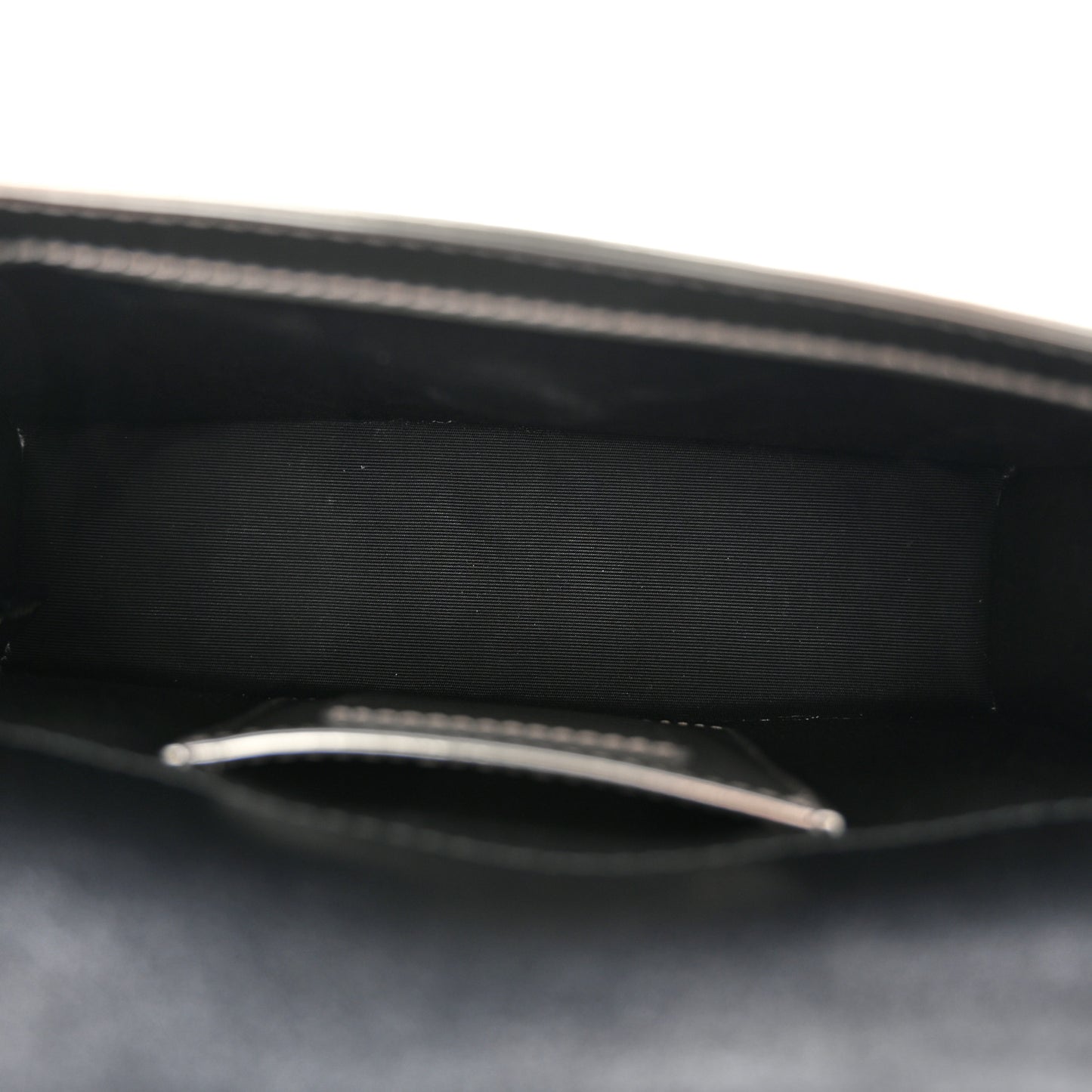 Metallic Calfskin Serpenti Forever Crossbody Bag Silver