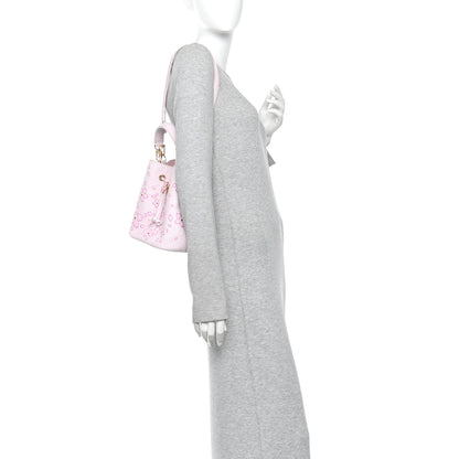 Louis Vuitton LV X TM Empreinte Cherry Blossom Neonoe BB Pink 2 of 11