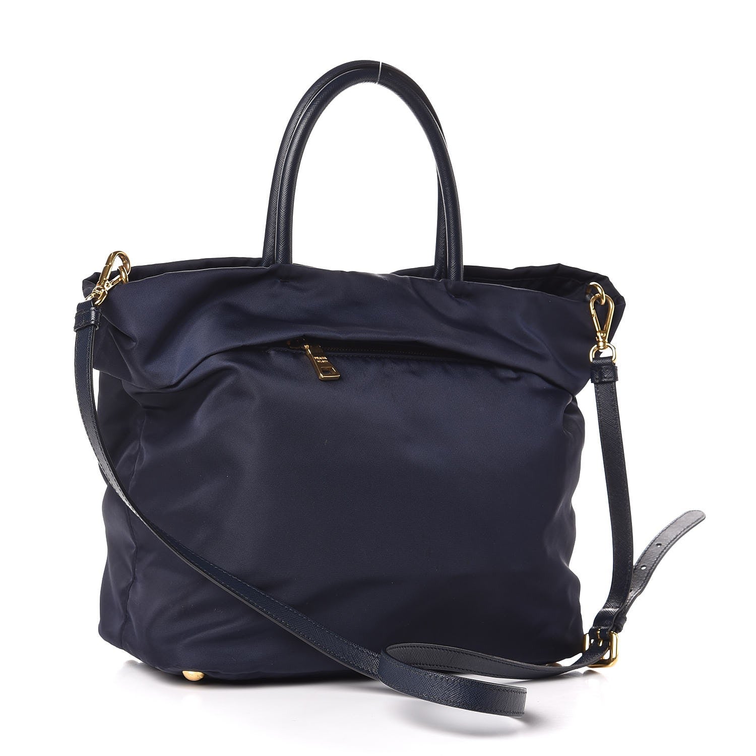 Prada Tessuto Nylon Tote Baltico 4 of 10