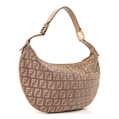 Fendi Zucchino Vitello Small Chef Hobo Cipria Teint 3 of 11