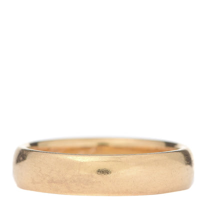 Tiffany 18K Yellow Gold 4.5mm Classic Wedding Band Ring 50 5.5 1 of 5