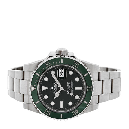 Rolex Stainless Steel 40mm Oyster Perpetual Submariner Date Hulk Watch Green 116610LV 2 of 5