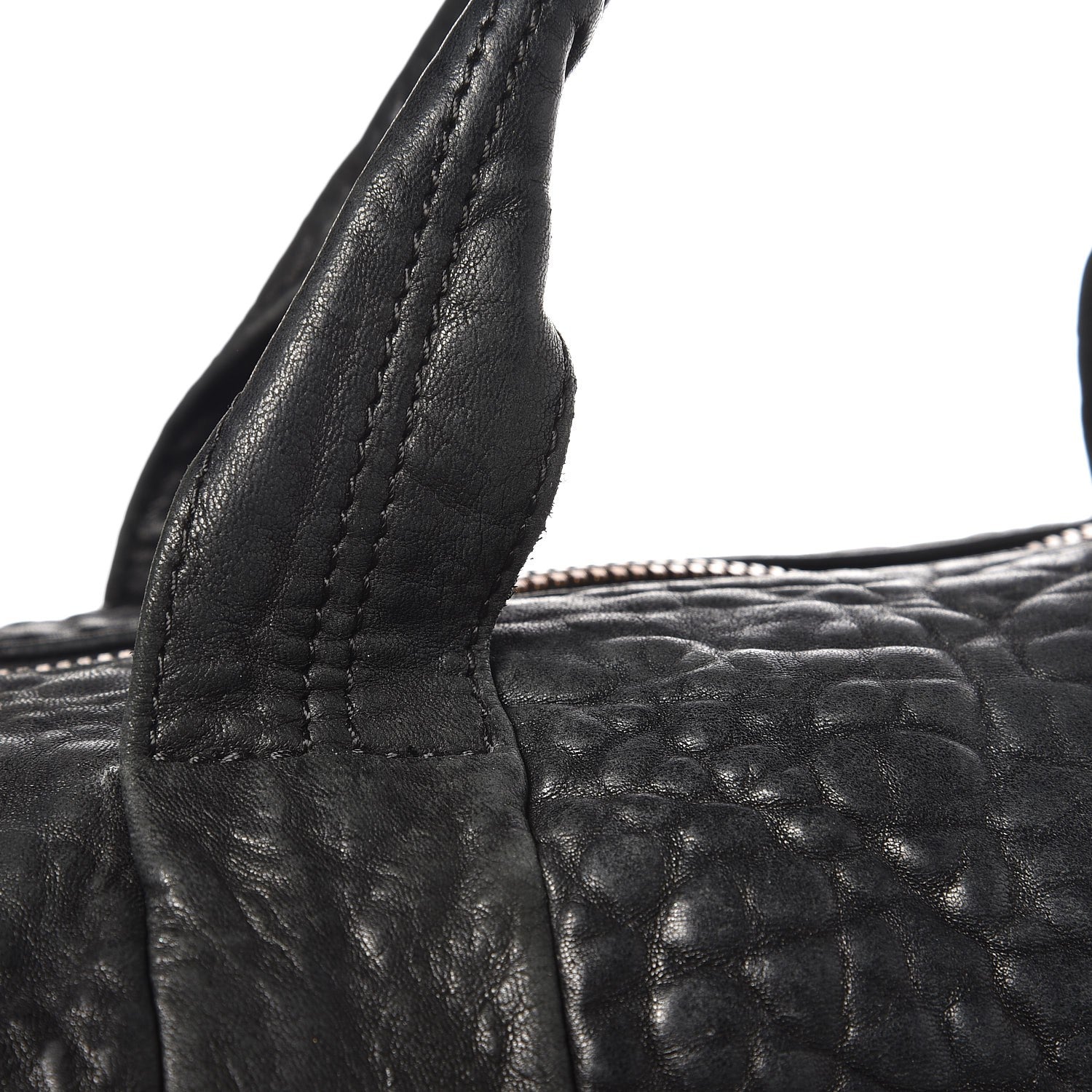 Alexander Wang Pebbled Lambskin Rocco Black Antique Brass Hardware 14 of 15