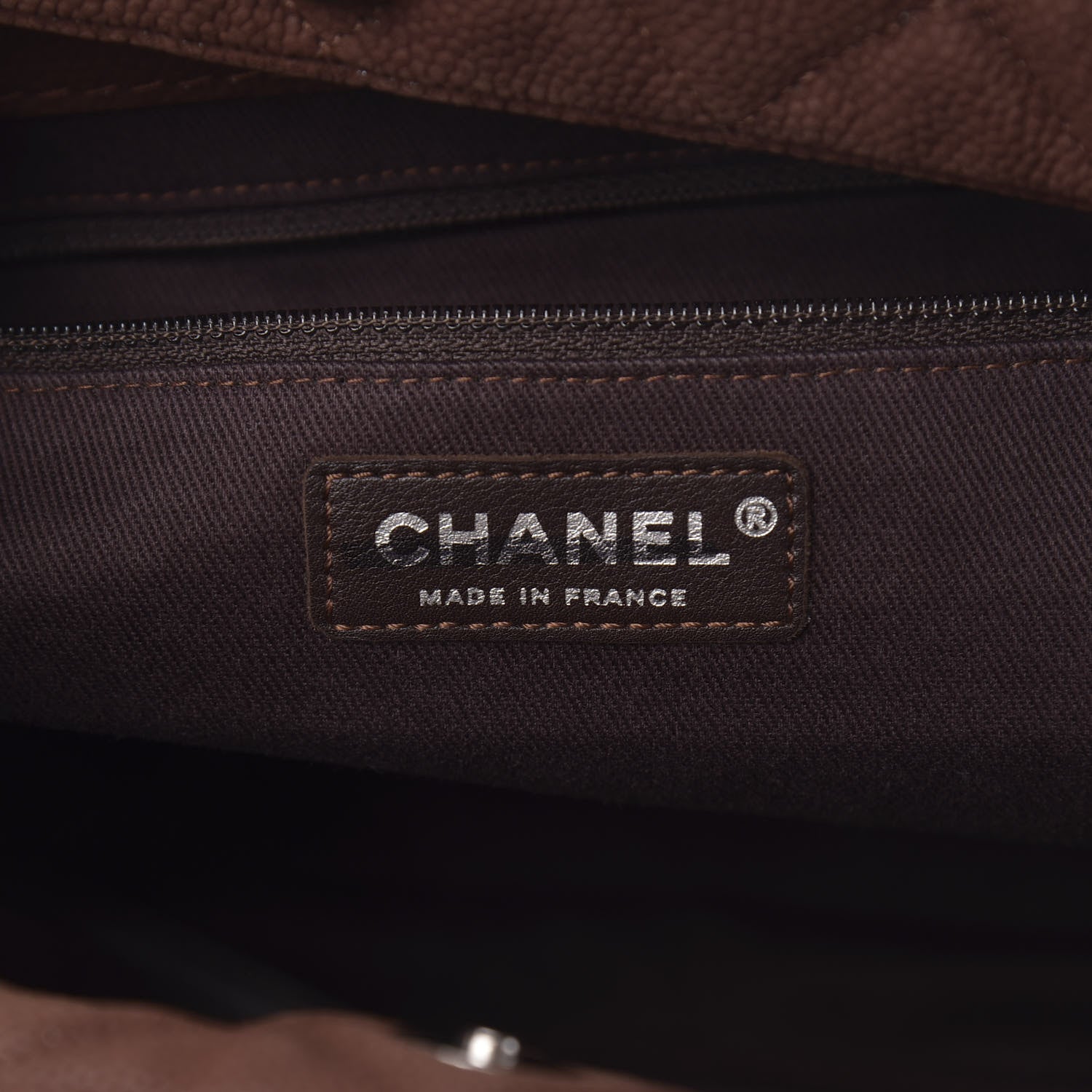 Chanel Iridescent Caviar Quilted Shoulder Bag Brown 6 of 12