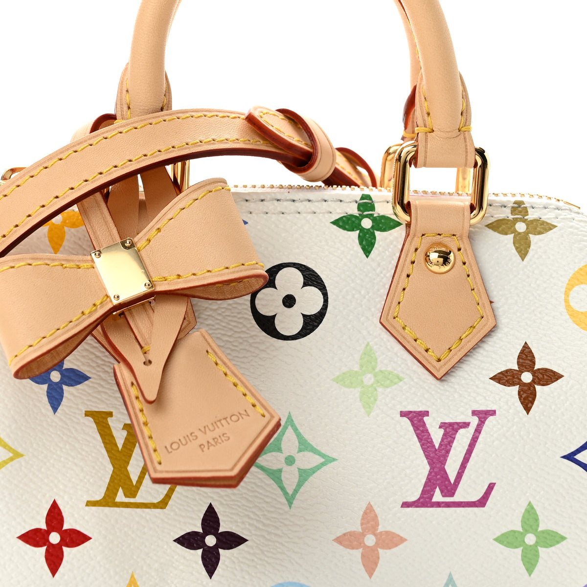 LV X TM Monogram Multicolor Nano Speedy White