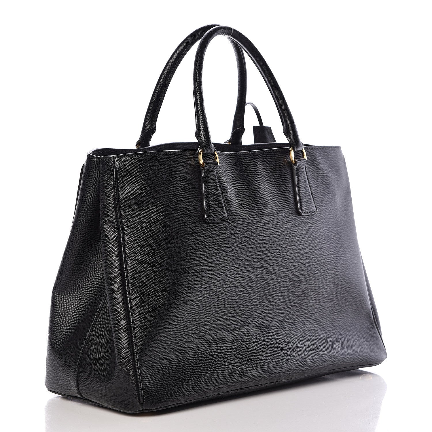 Prada Saffiano Lux Large Tote Black 3 of 21
