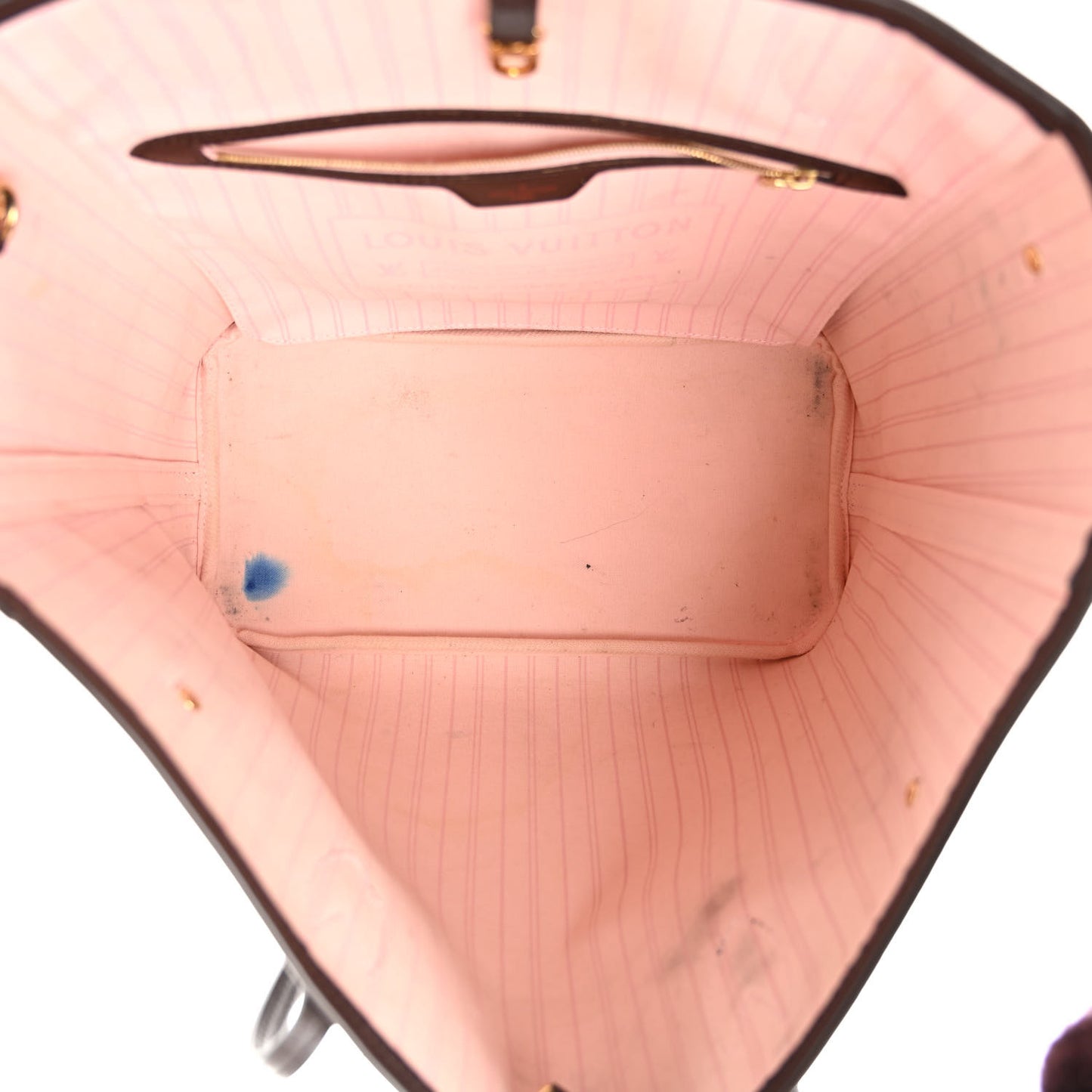 Damier Ebene Neo Neverfull MM Rose Ballerine