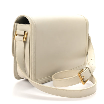 Saint Laurent Box Calfskin Monogram Medium Solferino Satchel Crema Soft 2 of 10