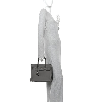 Hermes Togo Birkin 30 Etain 2 of 11